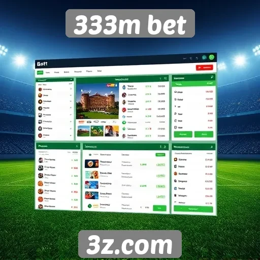 Análise da interface do usuário do 333m bet